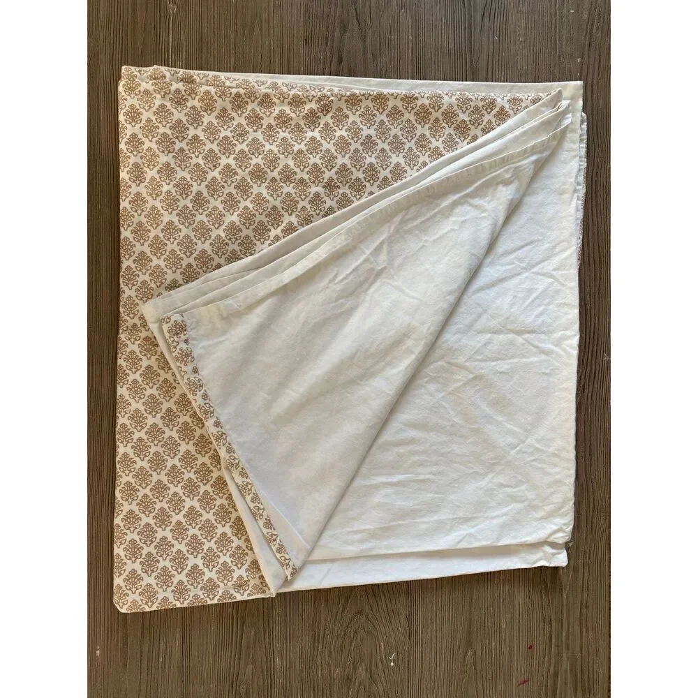 Threshold Flower over Flower Cinnamon Color Bedroom King Pillowcases